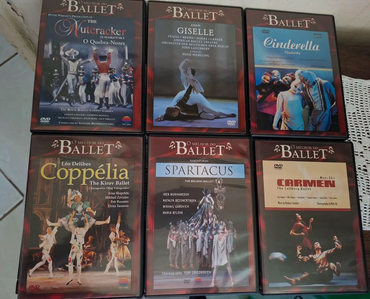 OColeção de 15 DVDs originais de Ballet com encarte - Foto 2