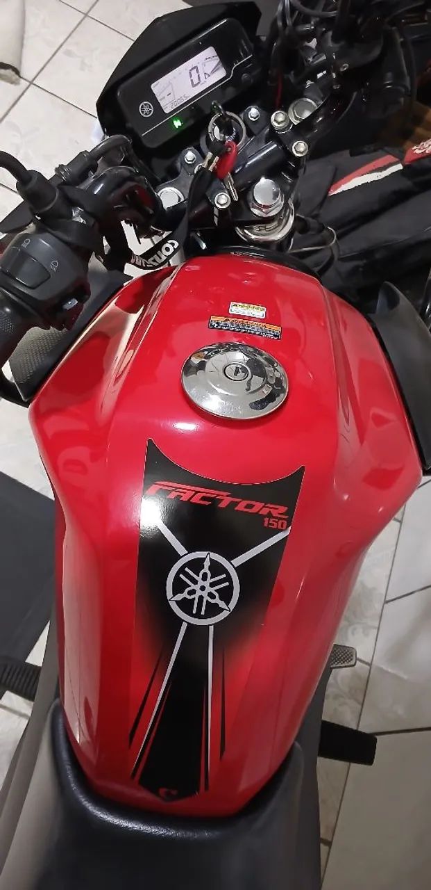 Vendo/troco Yamaha Factor 150 ED Flex completa 20.000km  - Foto 4