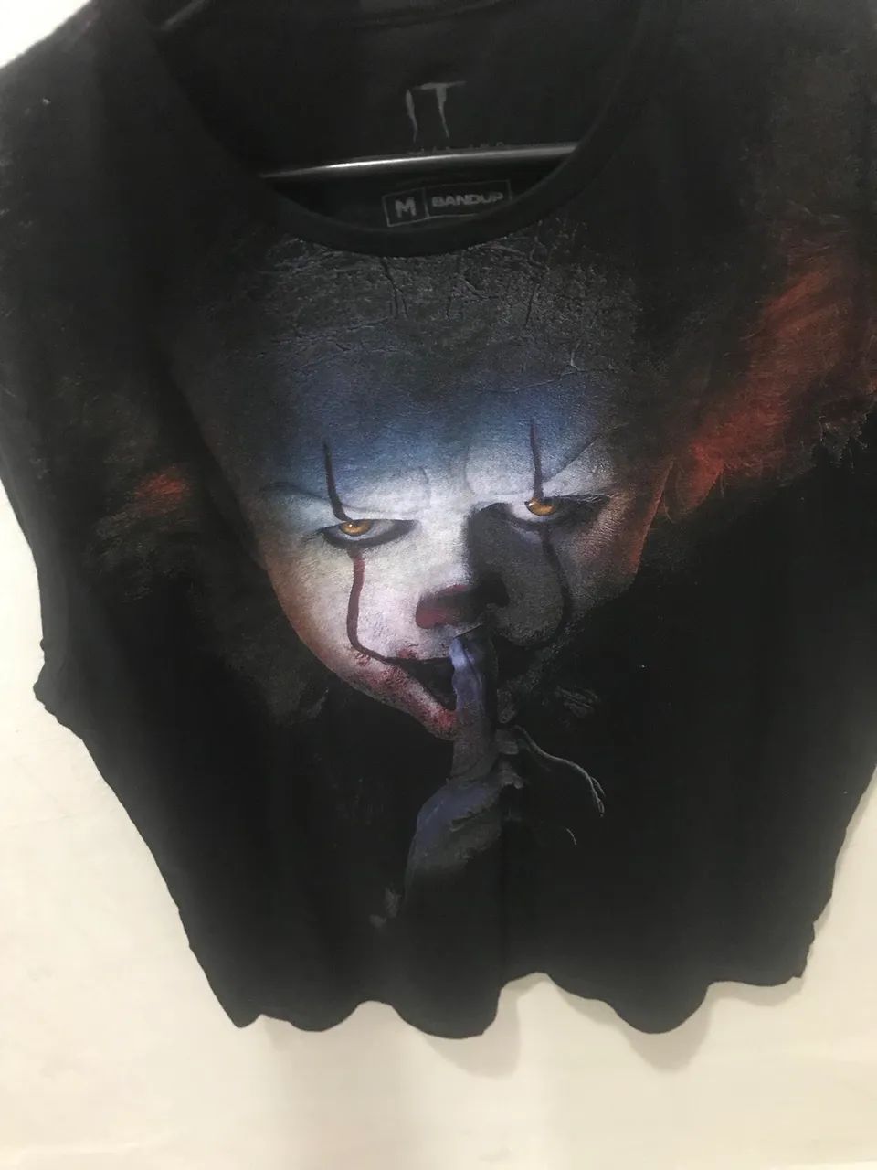 Camisa estampada nova m - Foto 3