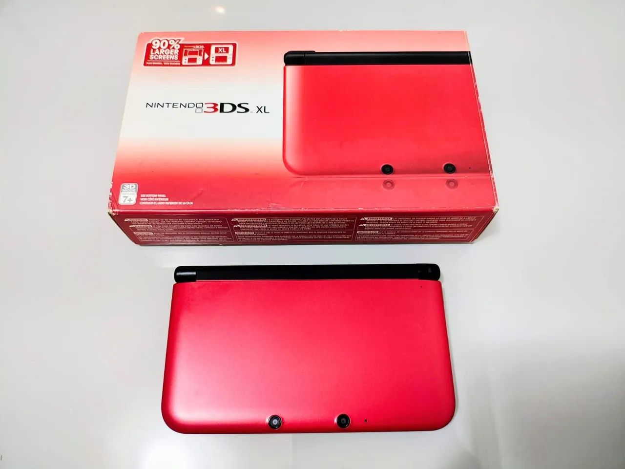 Nintendo 3DS XL Red desbloqueado  - Foto 3