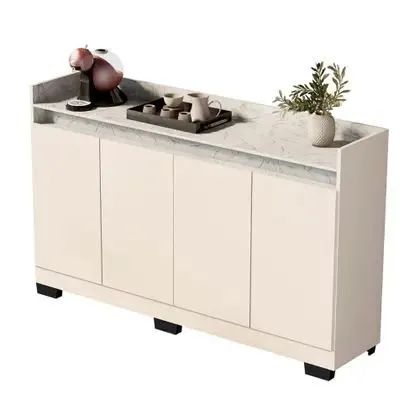 Aparador buffef marmorizado branco - Foto 2