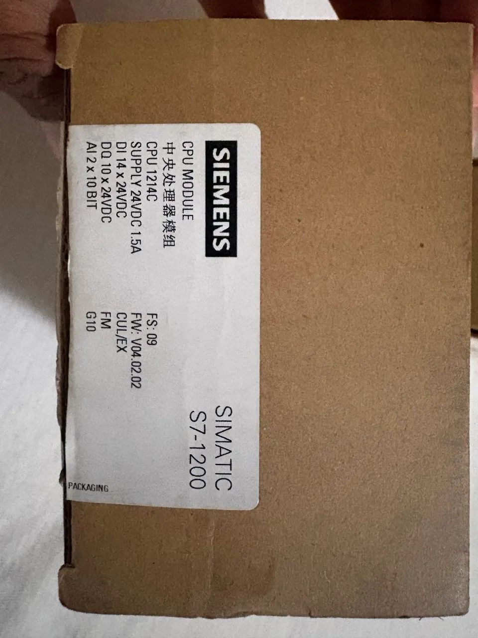 Clp Siemens S7-1200 Cpu 1214c Dc/dc/dc 6es7214-1ag40-0xb0 - Foto 3