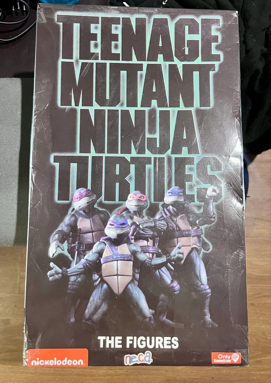 Pack com 4 Action Figure das Tartarugas Ninjas - NECA - Foto 4