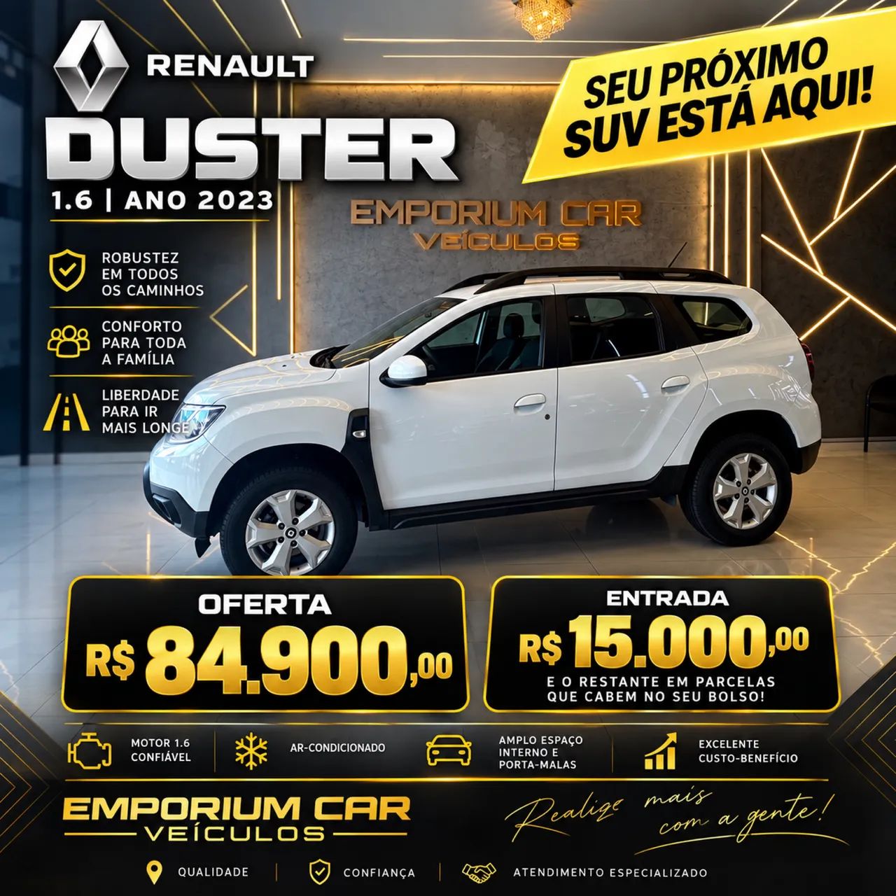 Renault Duster DUSTER Zen 1.6 16V Flex Mec. 2023