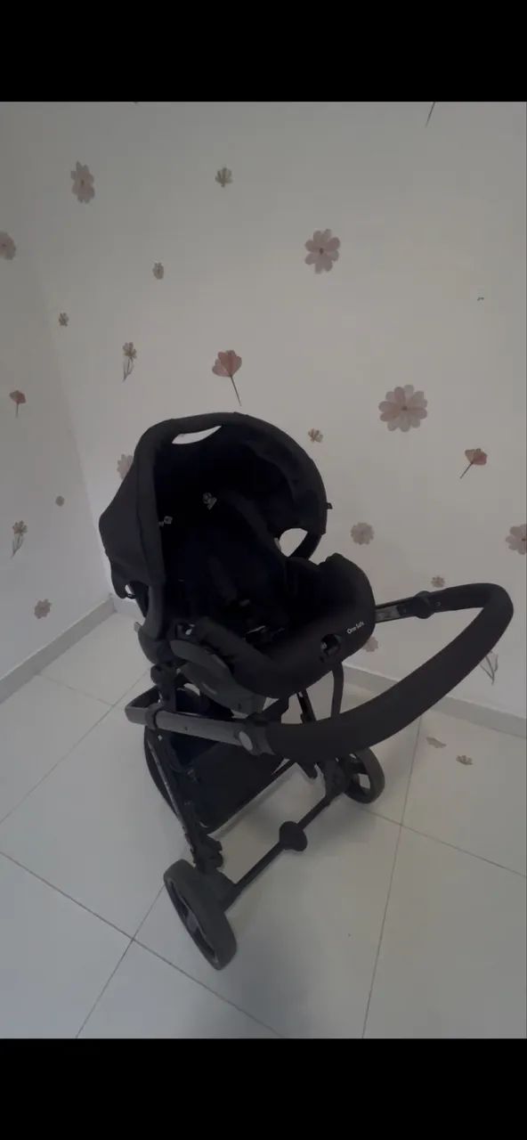 Carrinho e bebê conforto - Foto 3