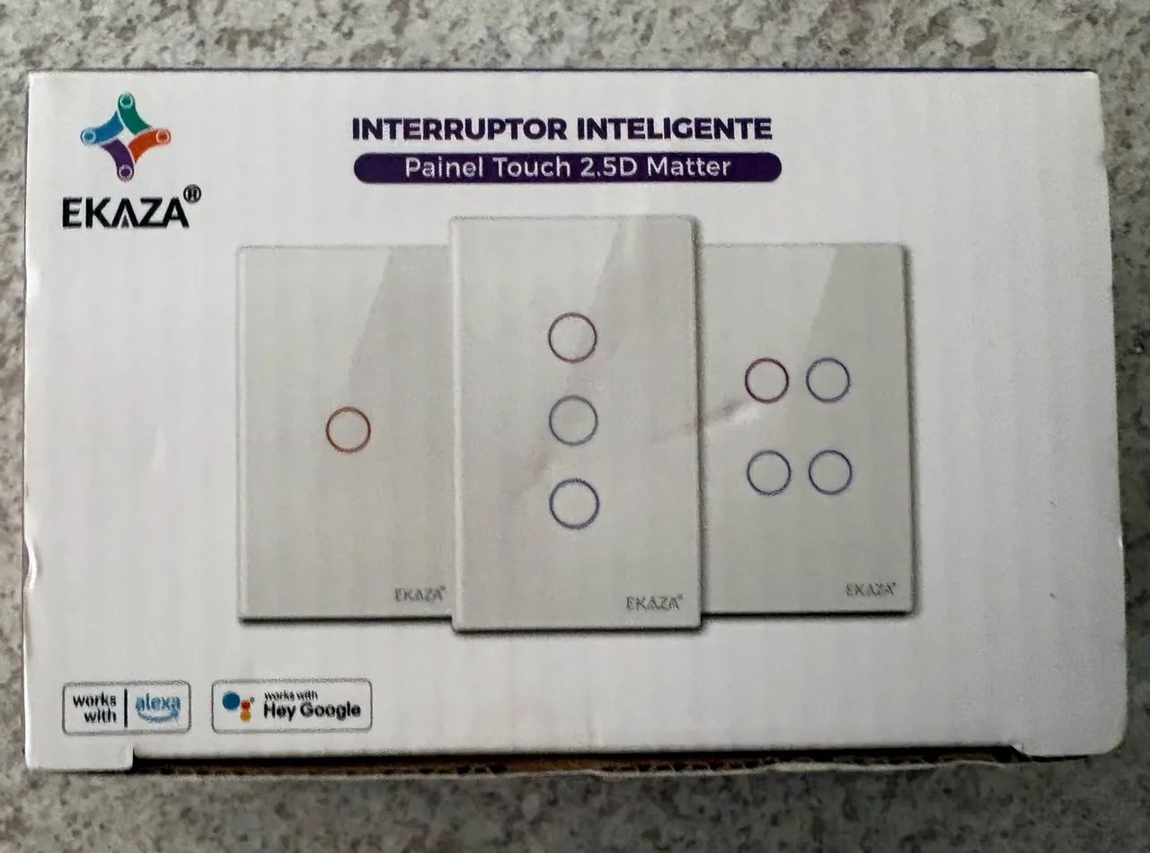 Interruptor EKAZA 3 teclas 