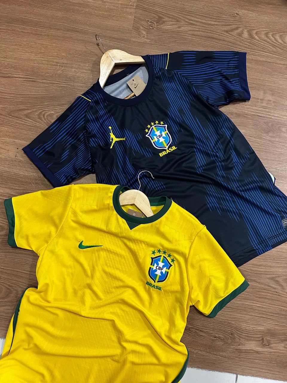 Camisa Seleção Brasileira Azul 2026 lançamento 
