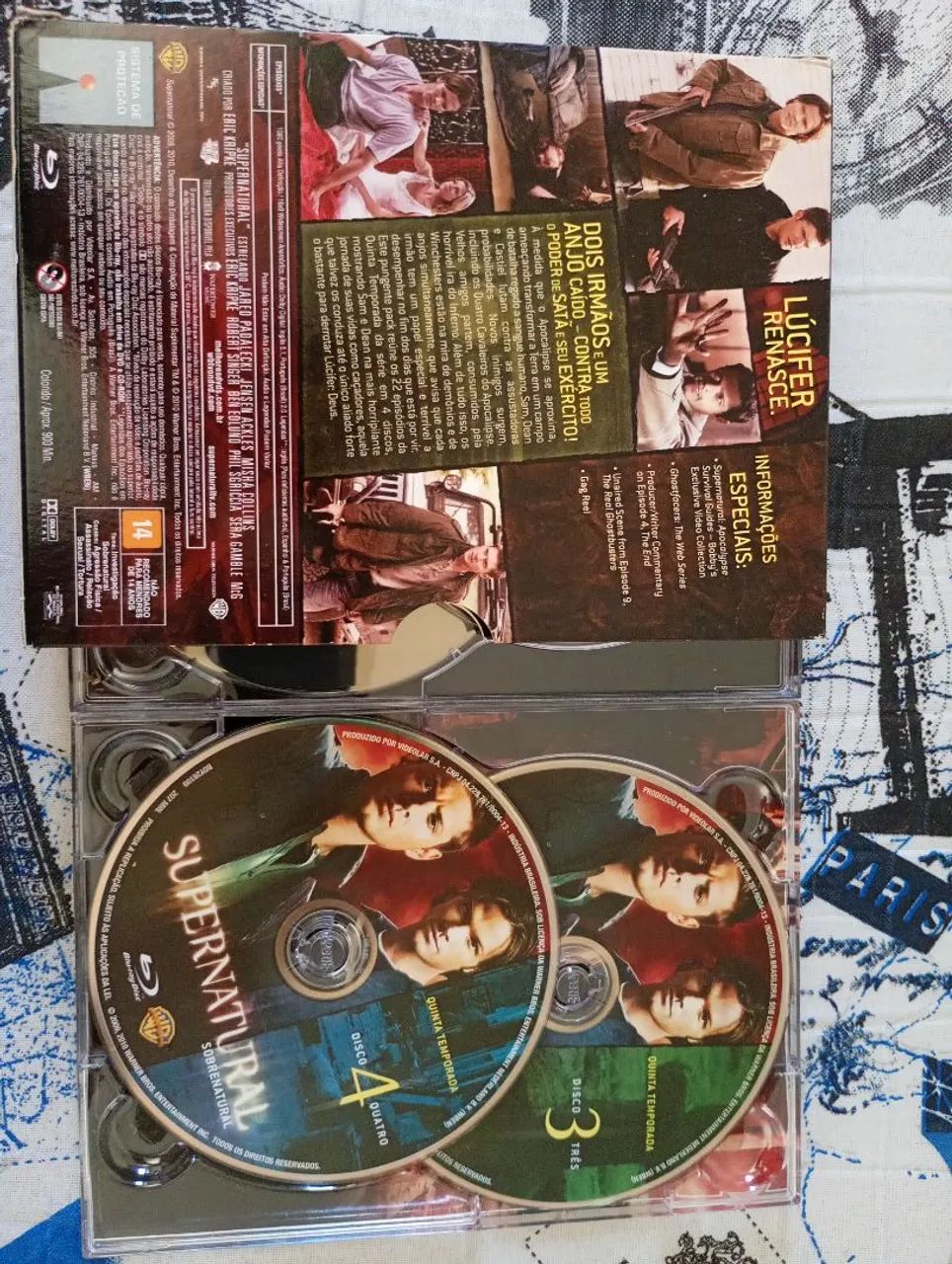 Blu-ray sobrenatural edição rara em digstek  - Foto 2