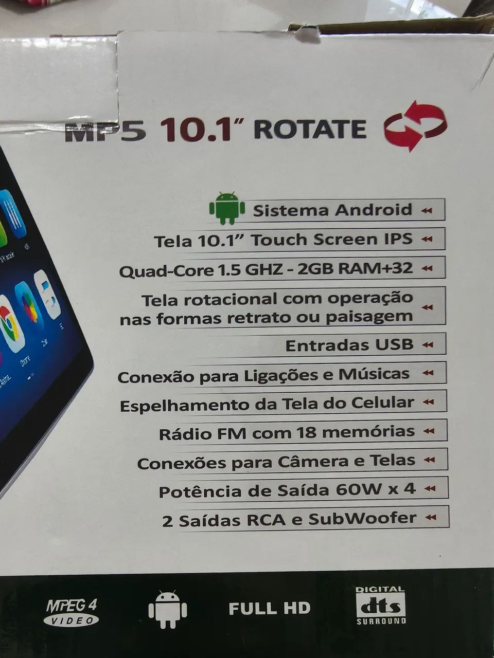 Multimídia de 10 polegadas  - Foto 2