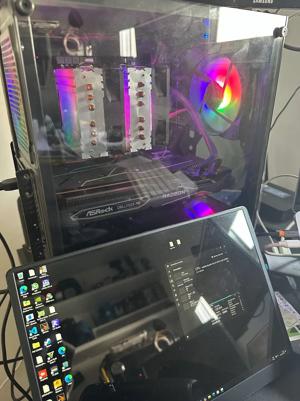 PC Gamer / Workstation Xeon 32gb + RX 6700 XT  - Foto 2