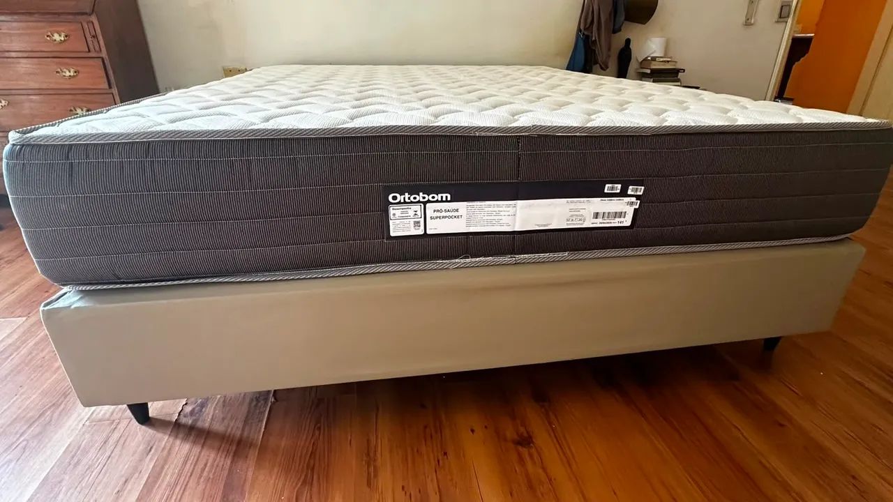 Cama box queem Ortobom - Foto 3