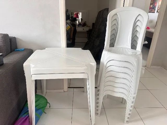 Kit de mesa de plástico 