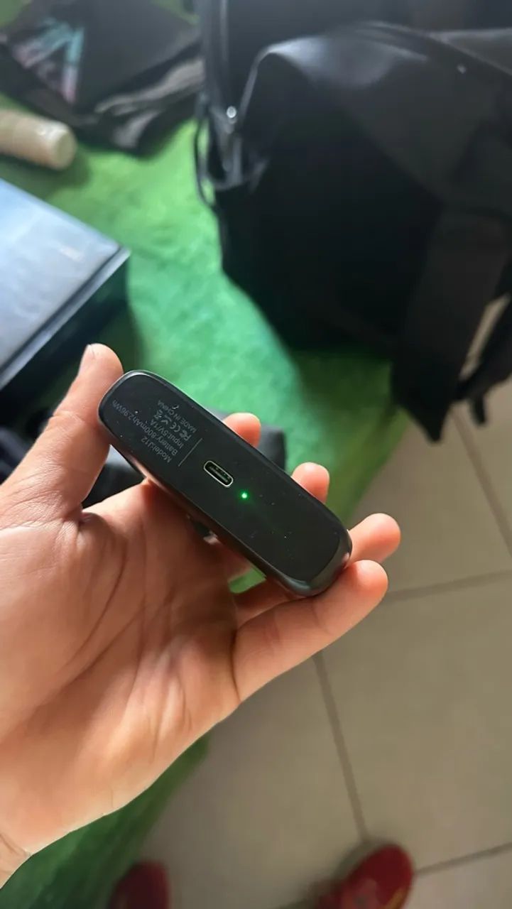Microfone Sem Fio Ulanzi J12 Lapela 2 Mics P/ Ios Iphone - Foto 3