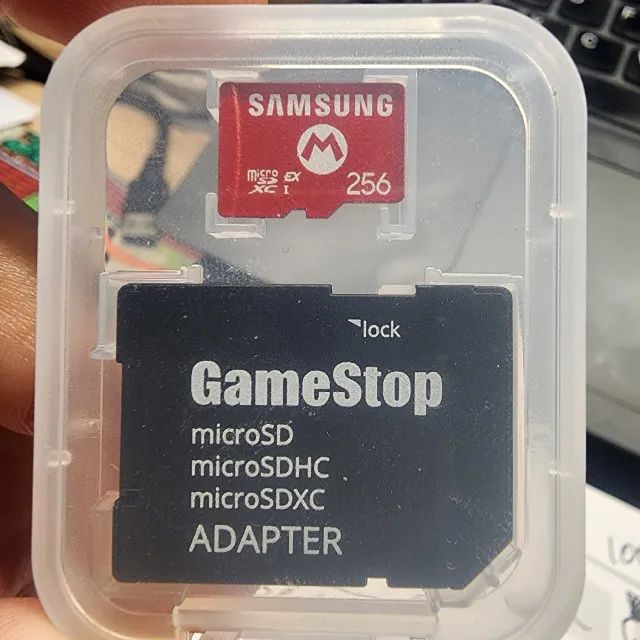 Nintendo Switch microSD オマケ付き Microsd Card Express Versão Mario Original (para uso no Nintendo