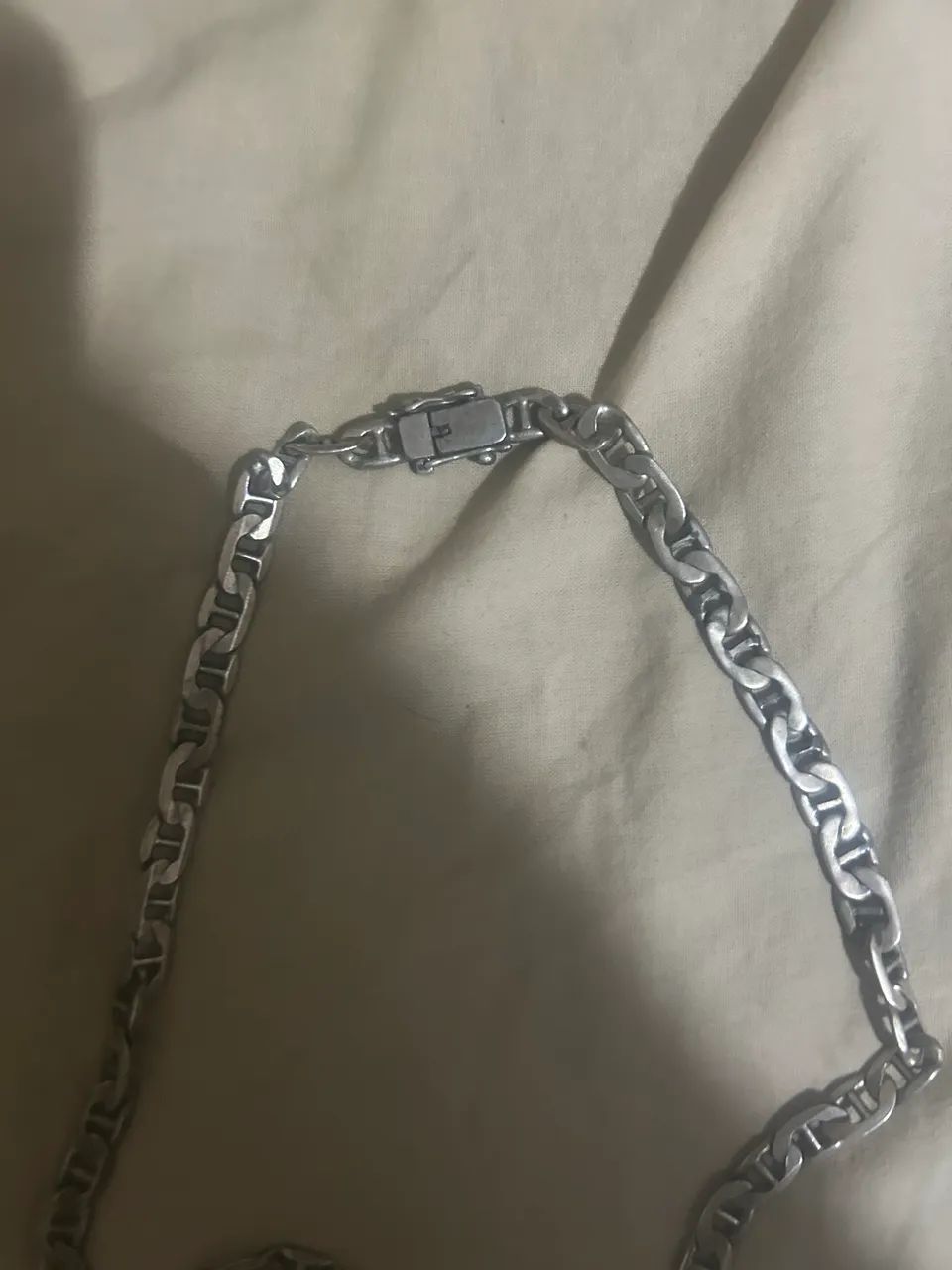 cordão de prata 950.  - Foto 3
