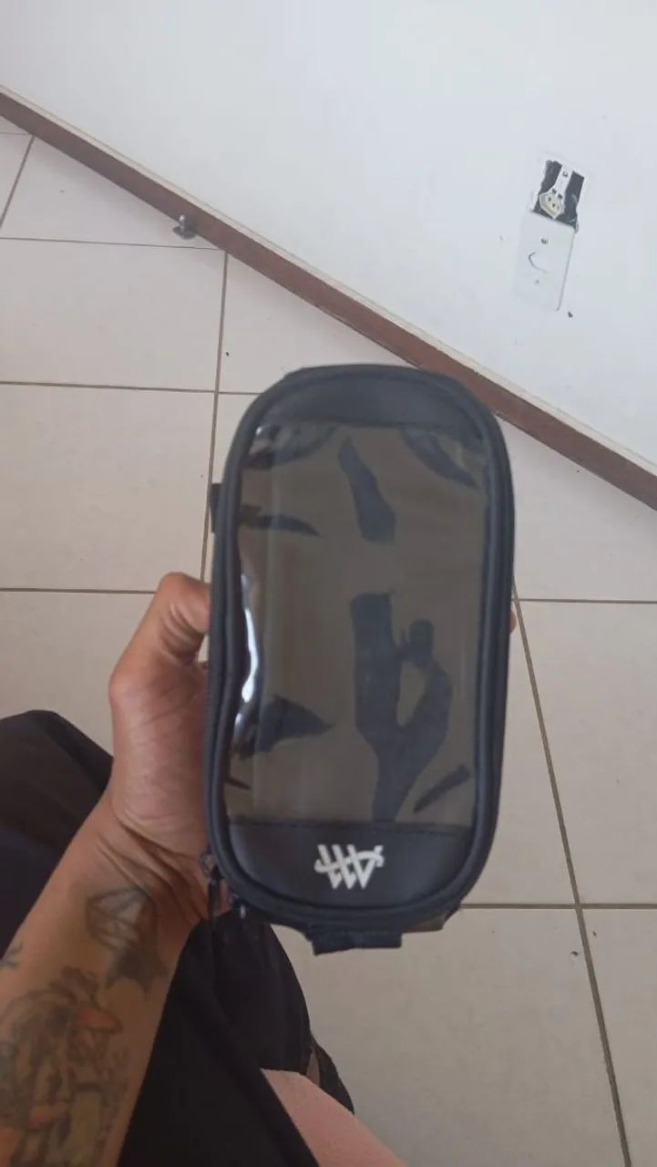 Bolsa Impermeable Porta Teléfono Celular Para Bicicleta