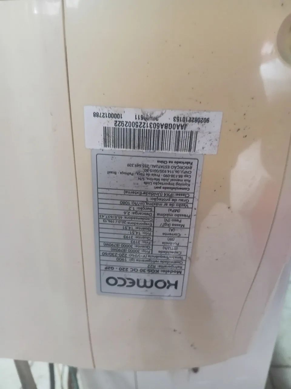 Ar condicionado komeco 30mil btus  - Foto 2