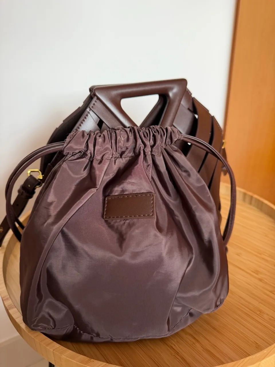 Bolsa marrom  - Foto 5