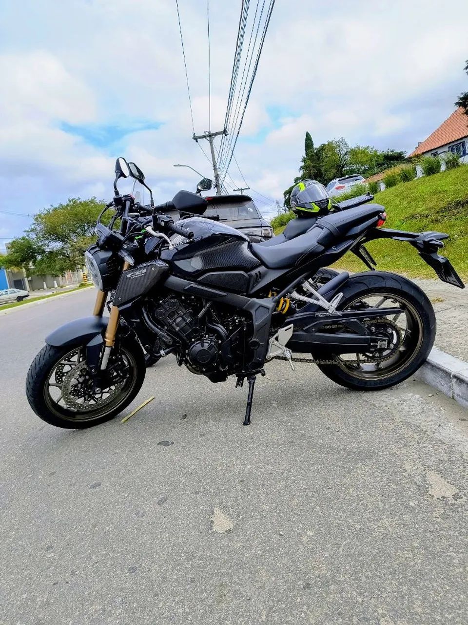 Vendo cb650r 2021 impecável  - Foto 3