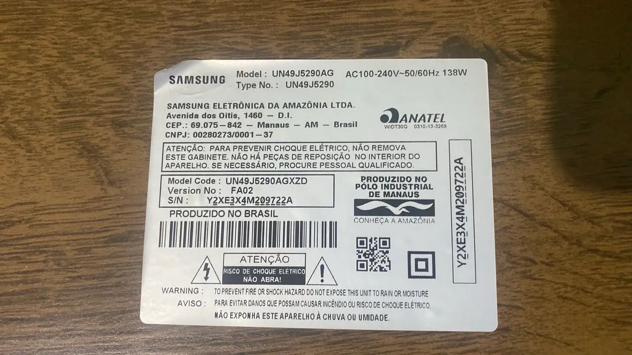 Placas tv Samsung UN49J5290AG - Foto 5