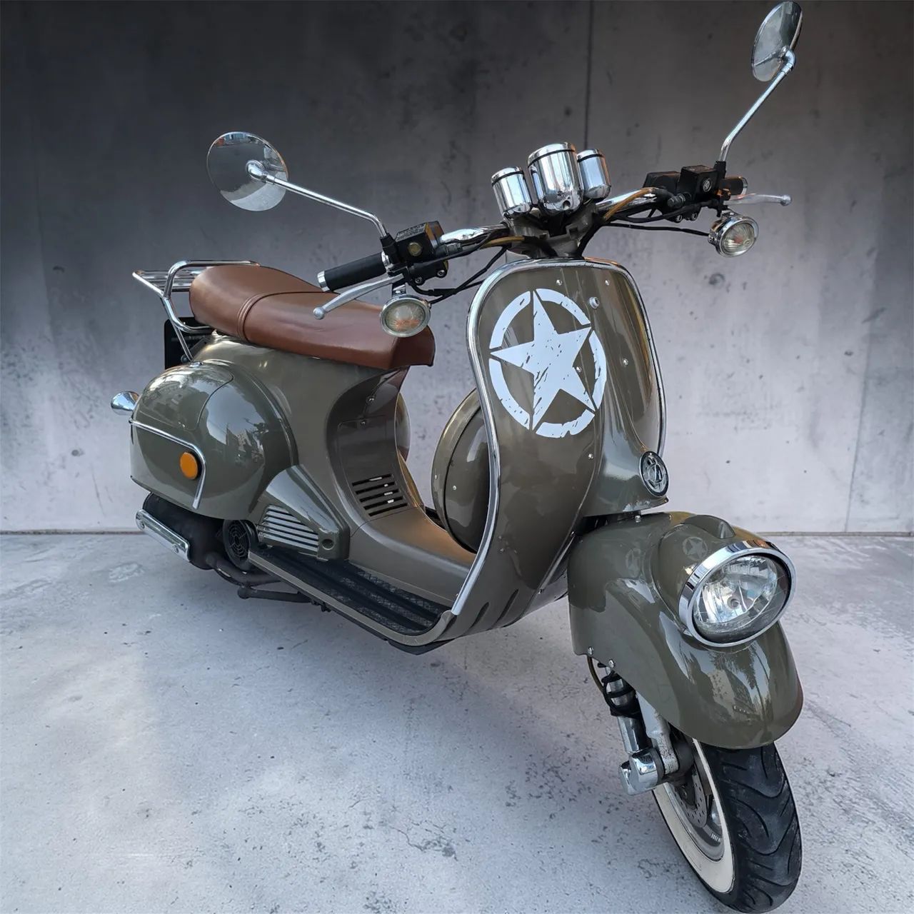 Moto Lambreta Motorino 150cc 2016 - Apenas 4.000 km - Estilo Retrô Impecável