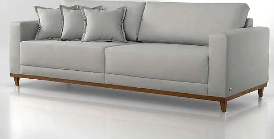 Sofá Denver 2,30m Linho | Viva Móveis