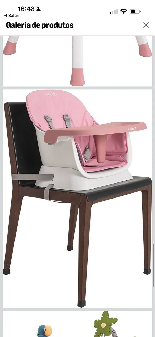 Cadeirinha de alimentação Kiddo - Foto 3