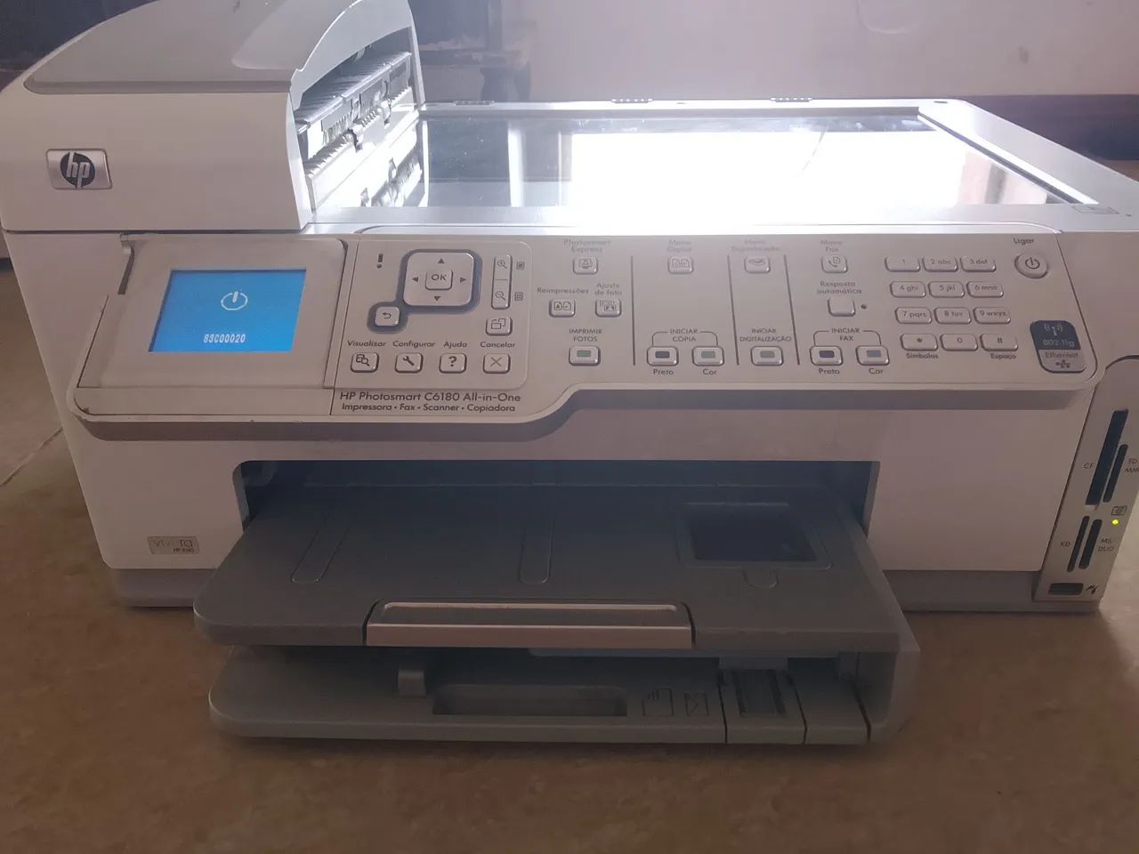 HP Photosmart C6180 All-in-One. (DEFEITO) - Foto 4