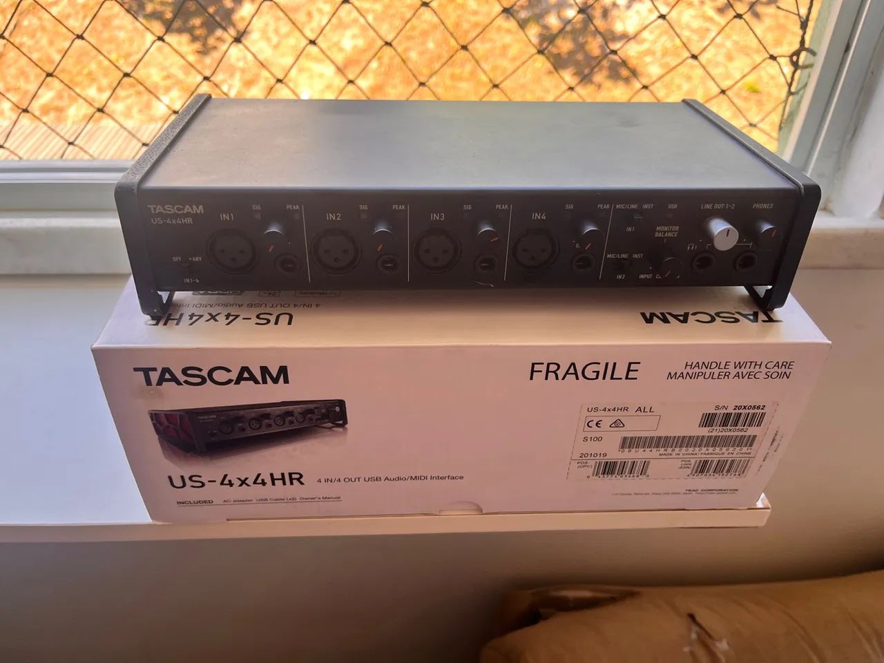 Tascam Us 4x4 Hr