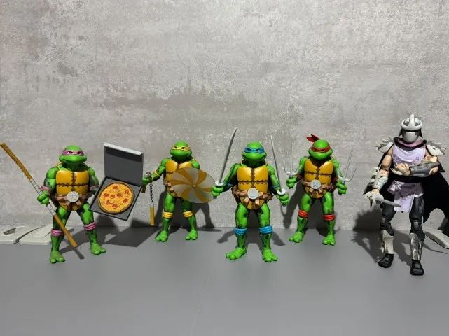 tartarugas ninja neca arcade original tmnt com destruidor