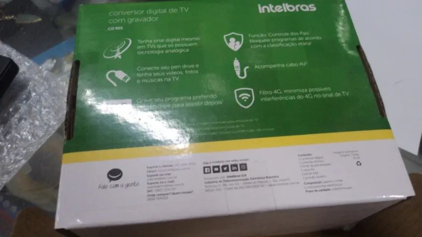conversor digital tv intelbras cd905 - Foto 5