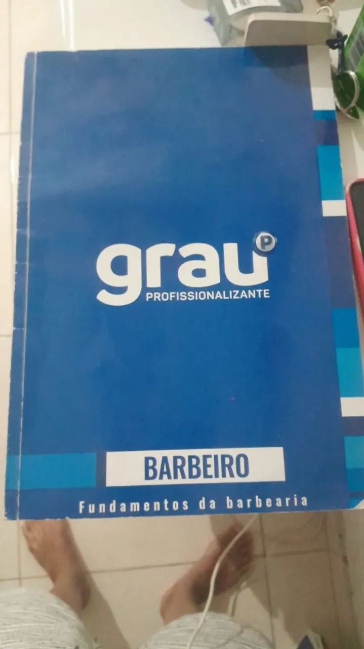 vendo modulo de curso completo de barbeiro 