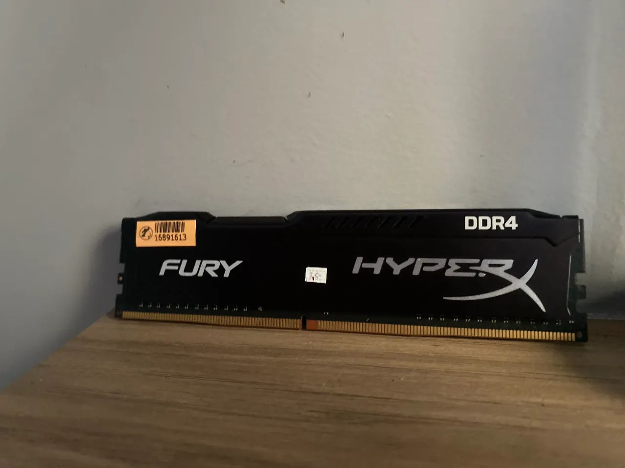Vendo Memória RAM Hyperx Fury 8gb DDR4