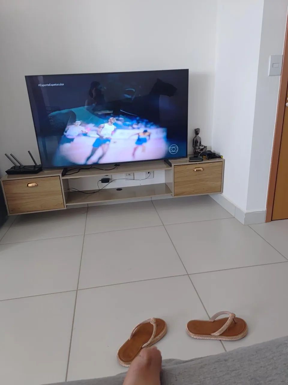 Rack suspenso tv 55 