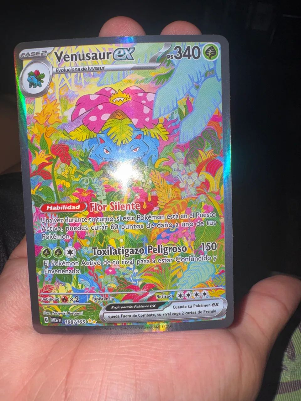 Carta Pokémon  venusaurEX