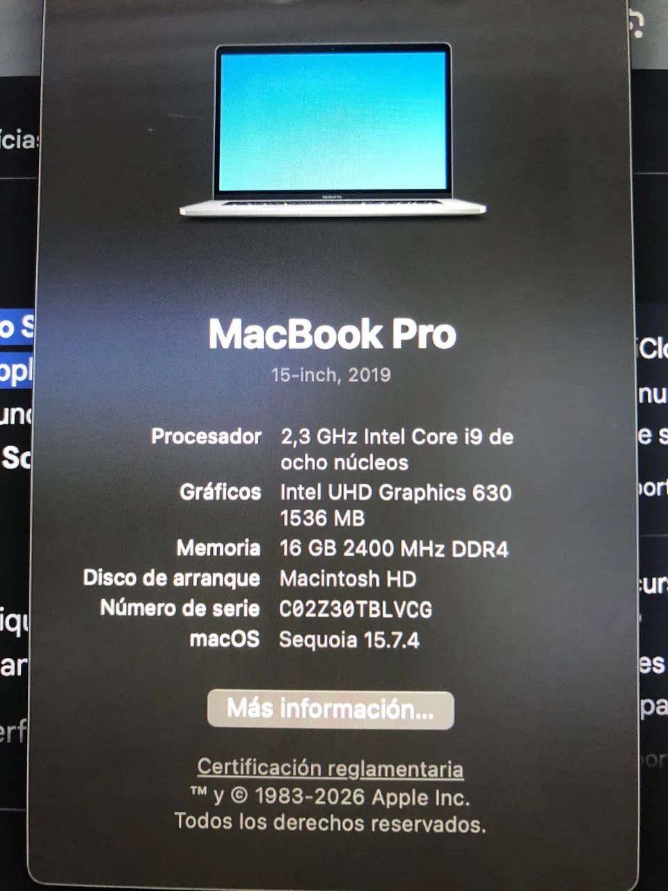 MacBook Pro 2019 - Foto 5