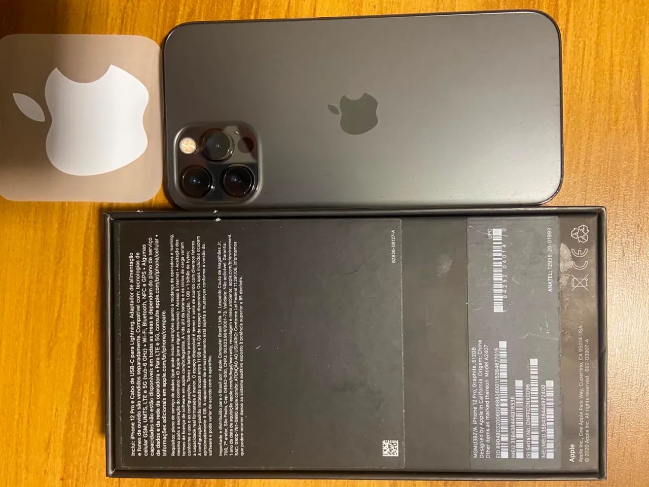 iPhone 12 Pro 香港版 512GB グラファイト 13 15 16 iPhone 12 Pro - 512GB Cor Graphite - Excelente Estado - Celulares