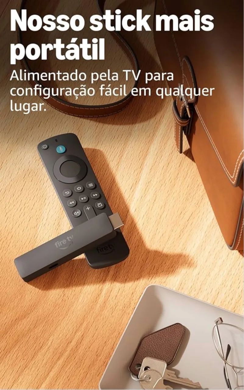 FIRE TV STICK HD AMAZON - NOVO - Foto 4