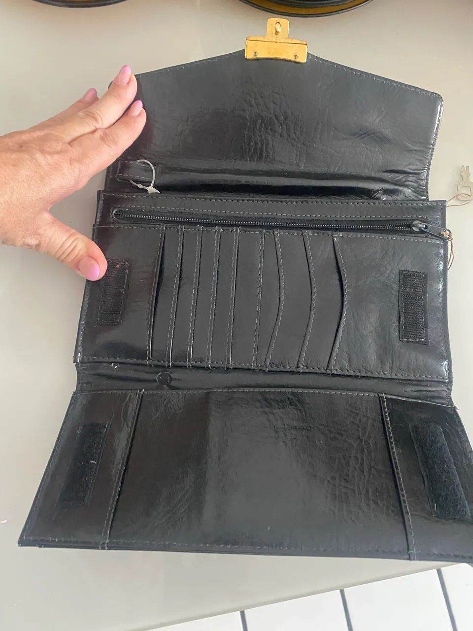 CARTEIRA MASCULINA COM CHAVE - Foto 3