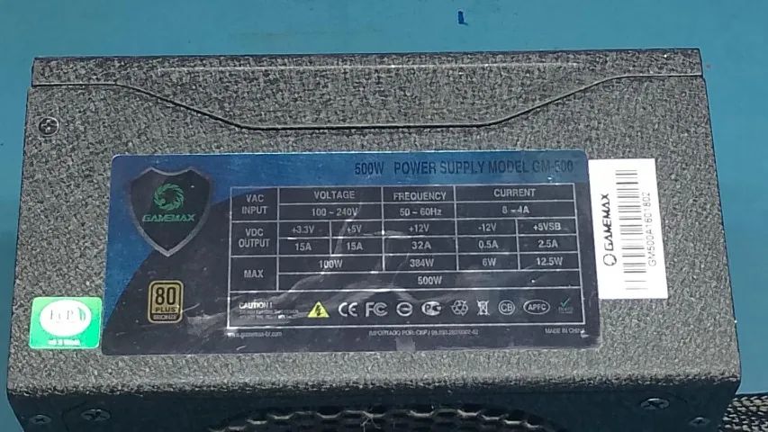 Fonte pc gamer computador 500w