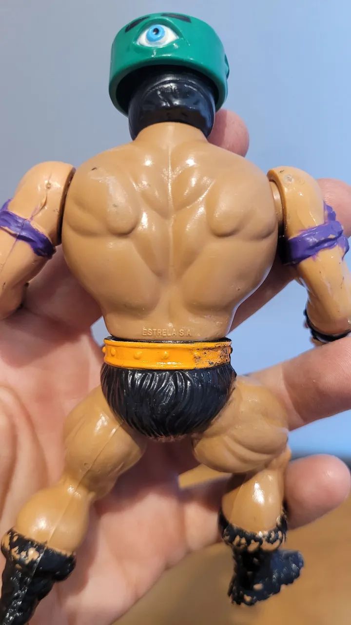 BONECO TRICLOPE HE MAN ESTRELA ANOS 80 - Foto 5