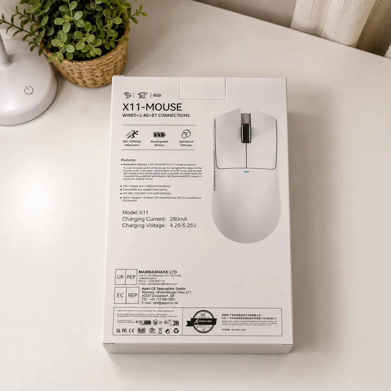 Mouse ATTACK SHARK X11 - Foto 3