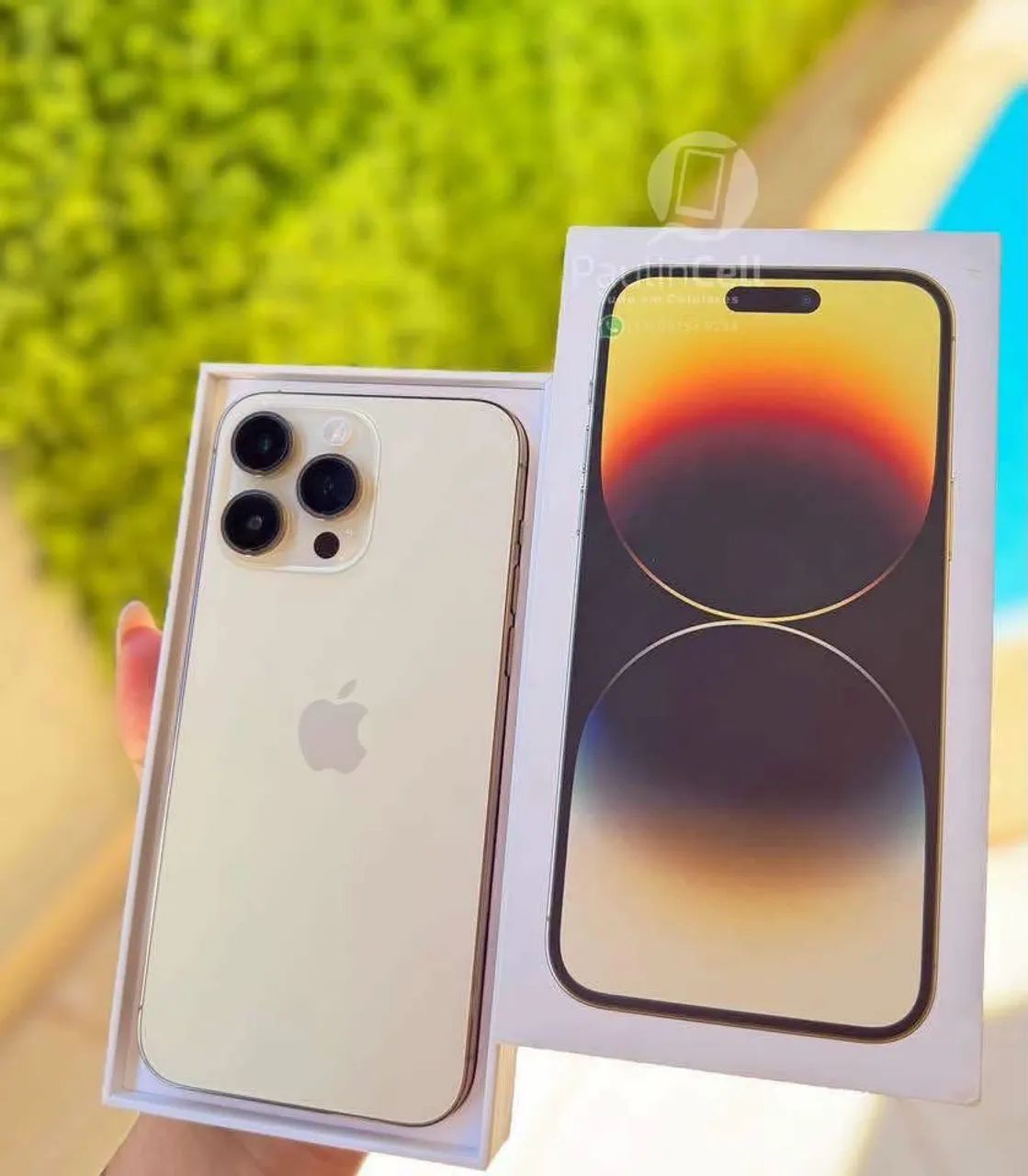IPhone 14 Pro Max 128gb Dourado completo 