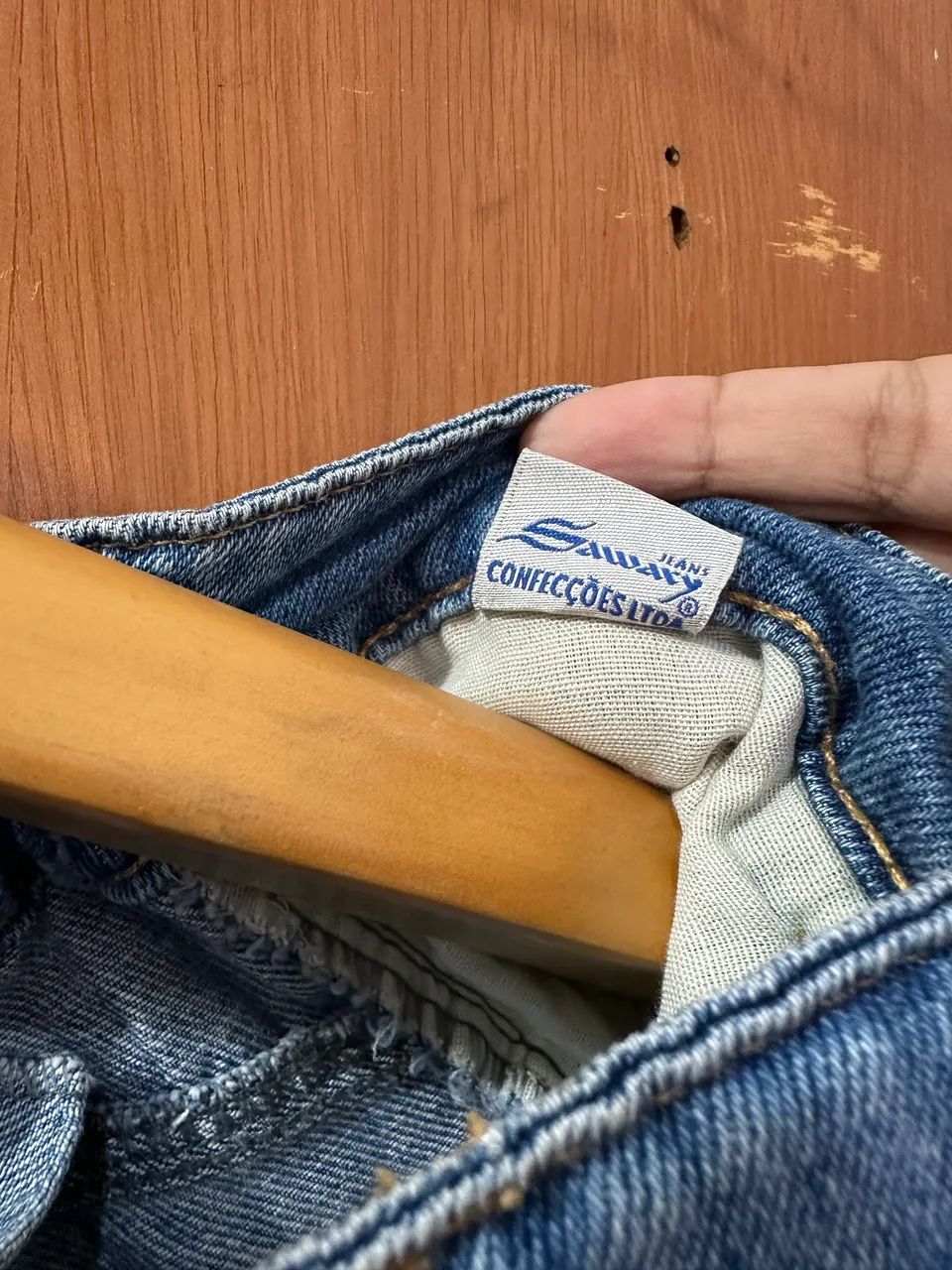 Short saia jeans Sawary - Foto 2