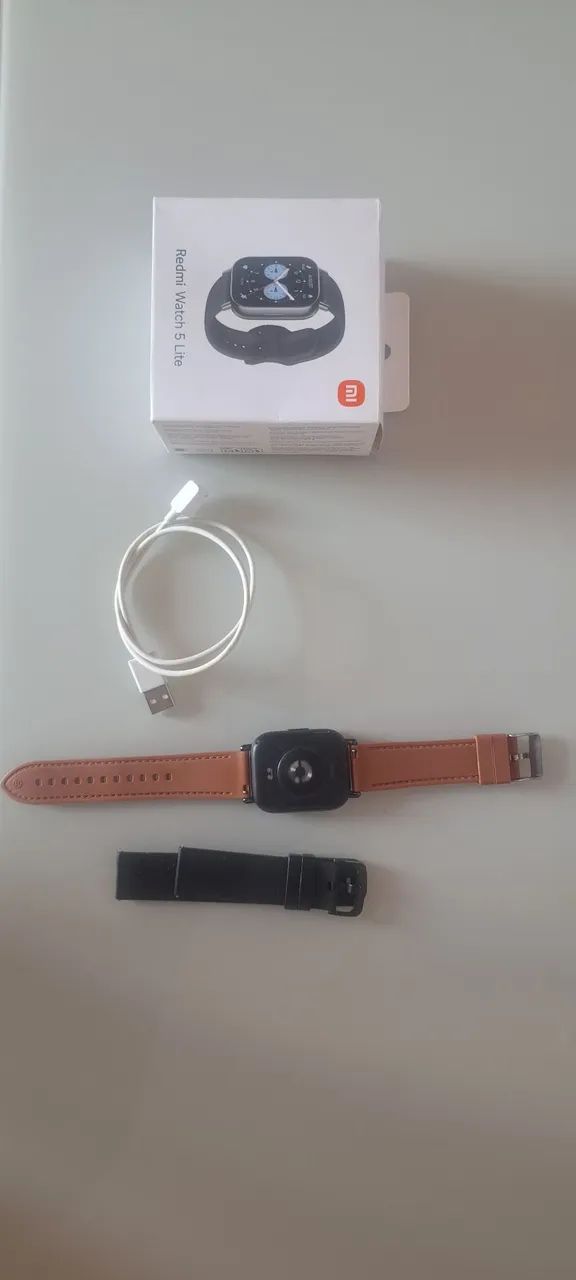 Smartwatch REDMI WATCH 5 LITE C/ GPS MICROFONE E ALTO FALANTE IOS E ANDROID - Foto 4