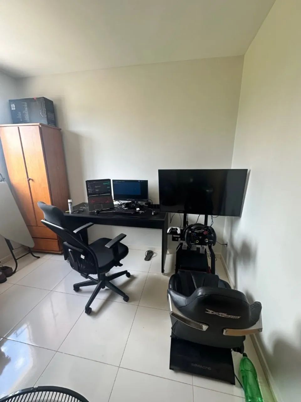 COCKPIT EXTREME SIMRACING COMPLETO + THRUSTMASTER T300RS GT EDITION + ARO TM OPEN WHEEL  - Foto 4