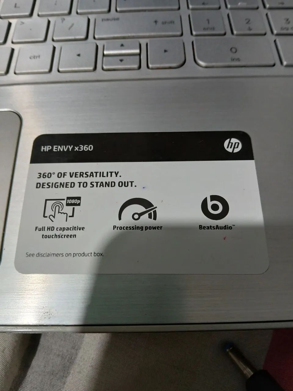 Notebook  hp envy touch-screen  - Foto 2