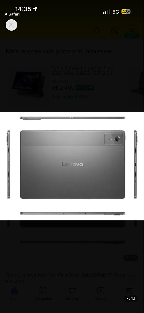 Tablet Lenovo idea Tab Plus - Foto 4