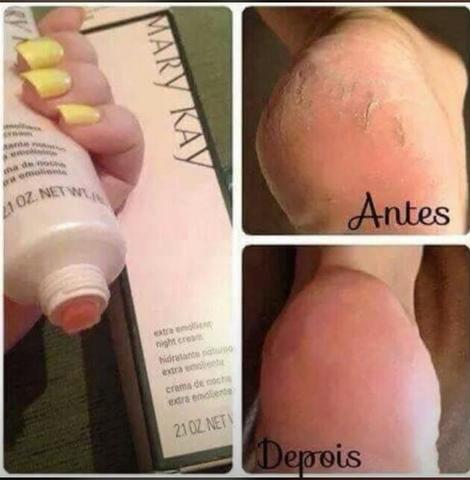 Creme noturno extraemoliente para os pés! Top! Mary Kay