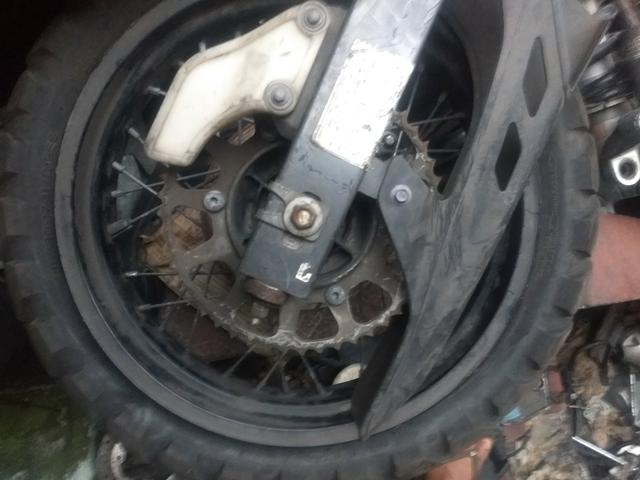 Roda traseira da f 800